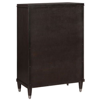 Niguel - 5 Drawer Chest Storage Furniture - Brown