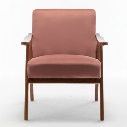 Accent Chair, Classic Mid Century Modern For Extra Seating