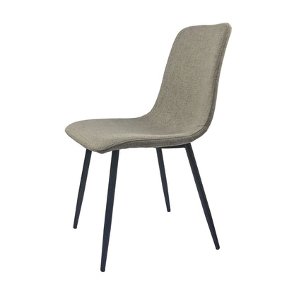 Modern Upholstered Dining Chairs With Cushion Seat And Sturdy Legs (Set of 4)