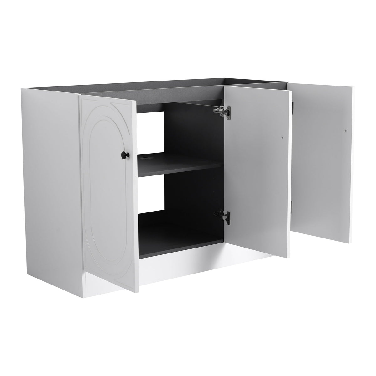Modern Freestanding Bathroom Vanity With Soft Close Cabinet Doors