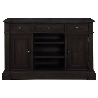 Larchmont - 3 Drawer - Dark Brown