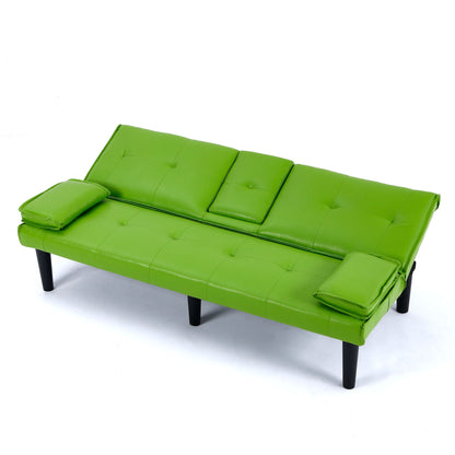 Sofa Bed With Foldable Design And Cup Holder
