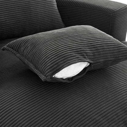360° Swivel Accent Barrel Chair With Dual Layer Cushion And 3 Removable Pillows