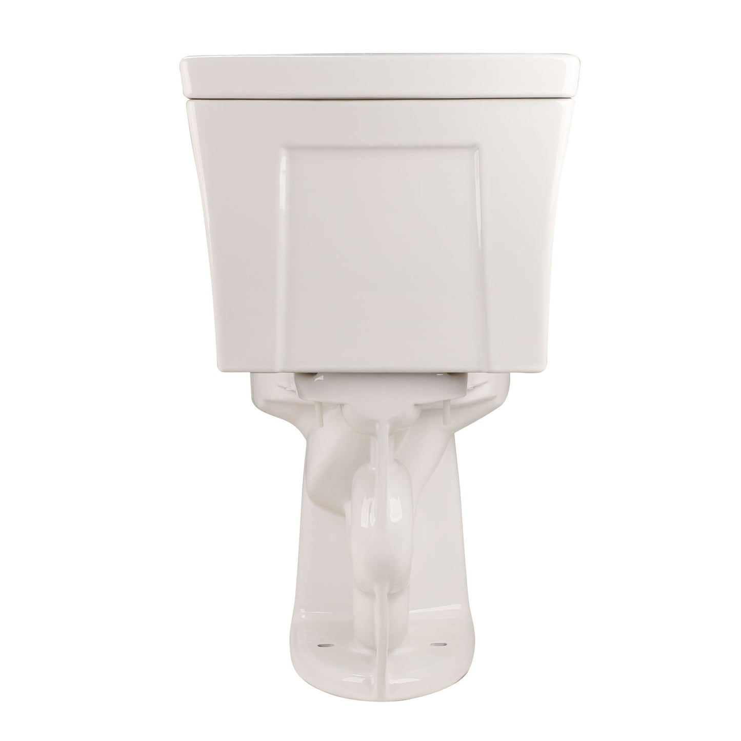 Gloss 2 Piece Toilet With 1.28 Gpf Tornado Flush, Rimless Bowl, Soft Closing Seat - Gloss White