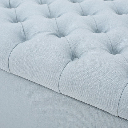 Guernsey - Ottoman Storage With Tufted Top