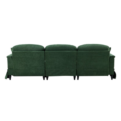 Cloud Sofa With Removable Ruffled Skirt With Ottoman And Flared Arms