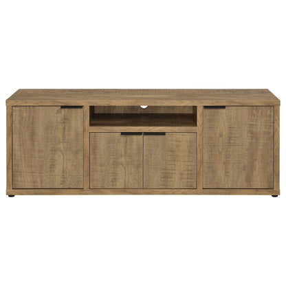 Noriega - 3 Piece TV Entertainment Center, Open & Concealed Storage - Wood