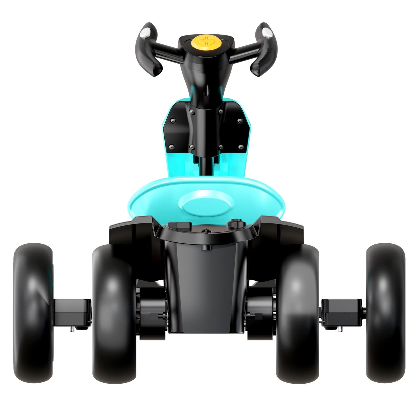Electric Kids Pedal Go Kart With Adjustable Seat, Foldable Design