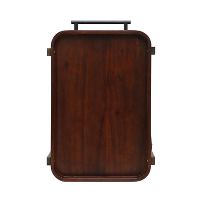 Home Selleck - Bar Cart - Mahogany