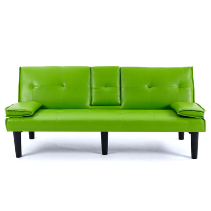 Sofa Bed With Foldable Design And Cup Holder