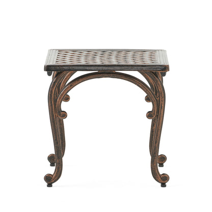 Laughlin - Traditional Style Cast End Table Set - Antique Espresso