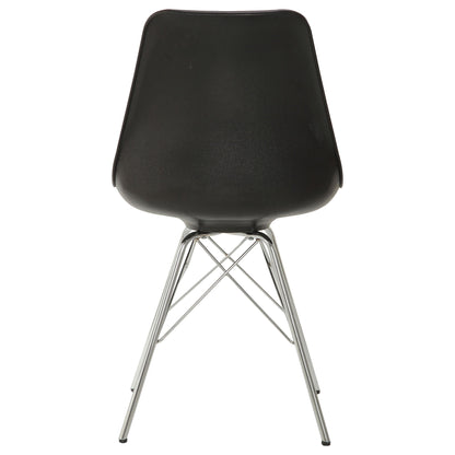 Padded Dining Chair (Set of 2) - Black