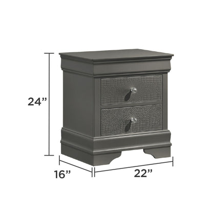 Blaze - Modern Bedroom Set With LED Headboard