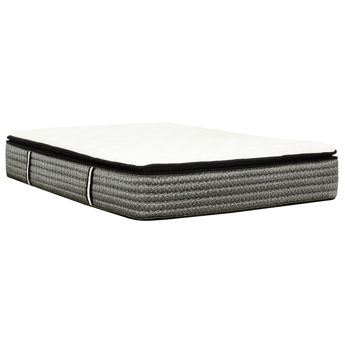 14" Premium Pocket Coil Hybrid Mattress With Gel Memory Foam, Super Plush - Gray / White - King