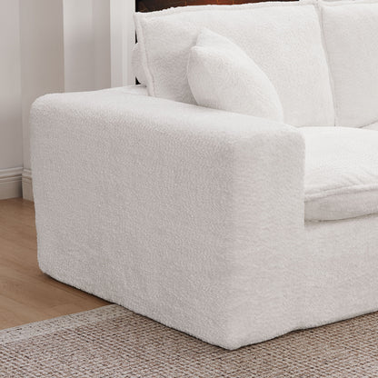 Sectional Sofa With Moveable Ottoman