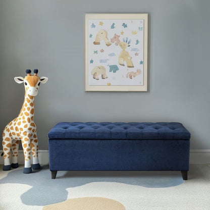Shandra - Tufted Top Soft Close Storage Bench