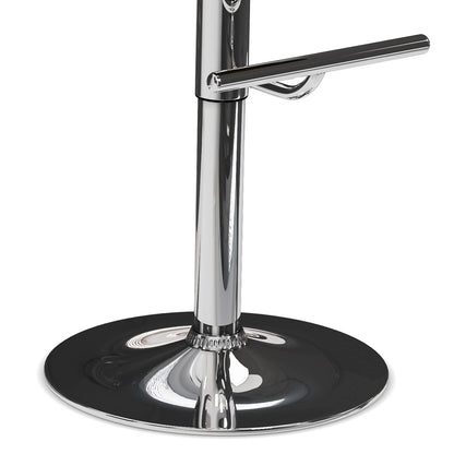 Dixie - Adjustable Swivel Bar Stool - Black