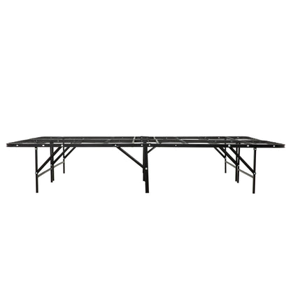 California King Size Bed Base, Mattress Foundation Bed Frame, Bedroom Furniture - Black