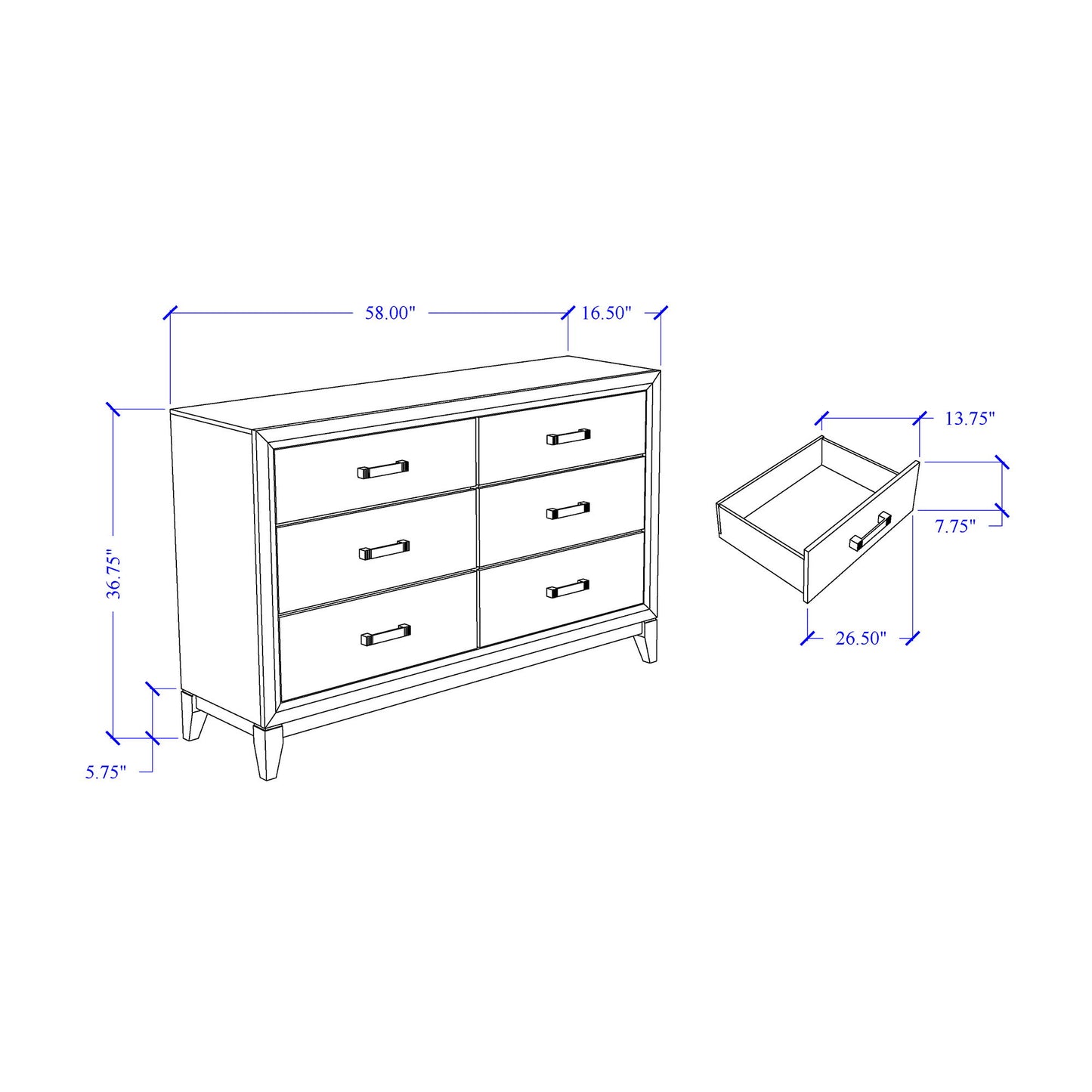 Mirage - Dresser