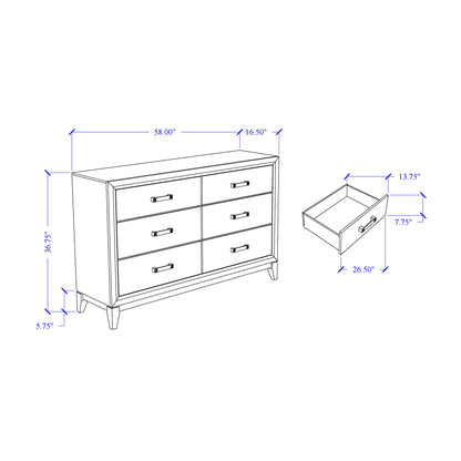Mirage - 5 Piece Bedroom Set