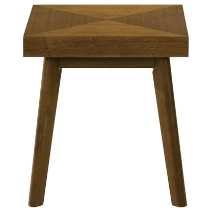 Aidan - 2 Piece Square Coffee And End Table Set - Walnut