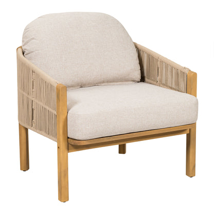 Grotta - Outdoor Wood Club Chair (Set of 2)