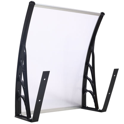 Weather Resistant Polycarbonate Canopy Outdoor Shade Cover For Robotic Lawn Mowers - Black