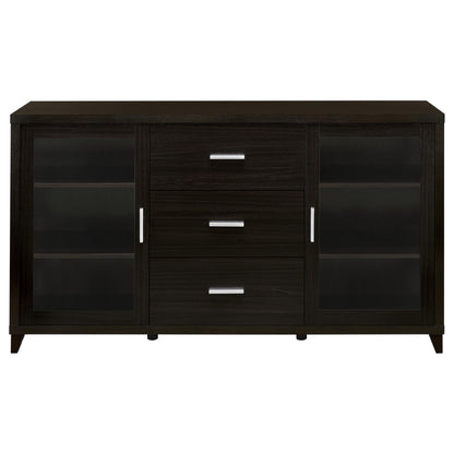 Barnaby - 4 Piece Rectangular Entertainment Center - Cappuccino