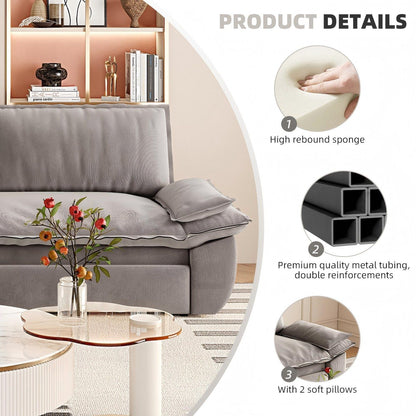 Queen Pull Out Bed, 3 In 1 Convertible Sleeper Sofa