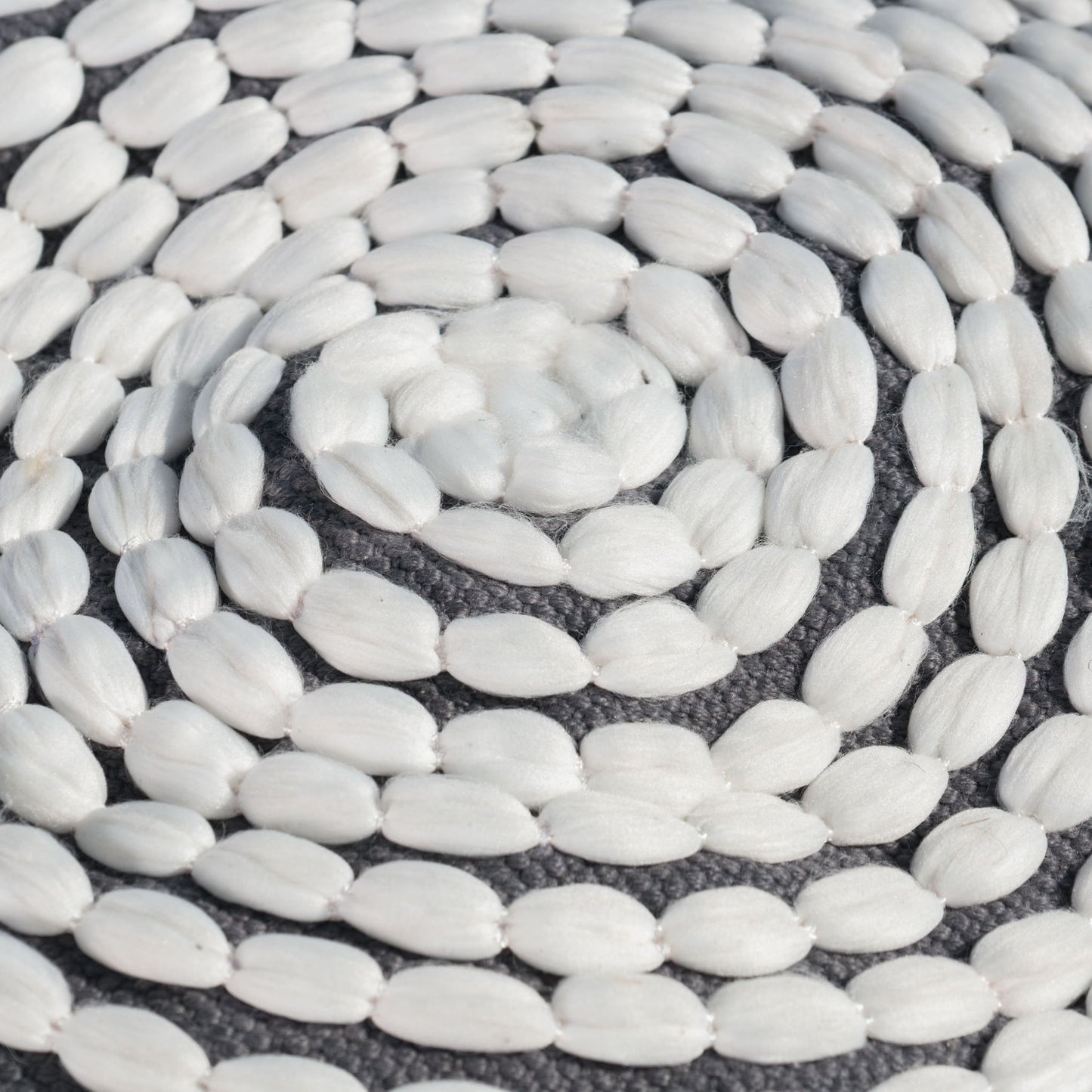River - Handcrafted Cylindrical Pouf Water Resistant Fabric