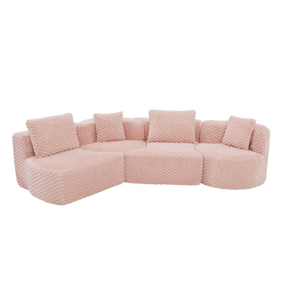 Modular Sectional Sofa With Free Combination Design