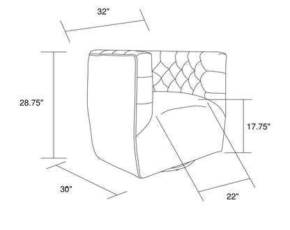 Delaney - Ergonomic Design Swivel Chair