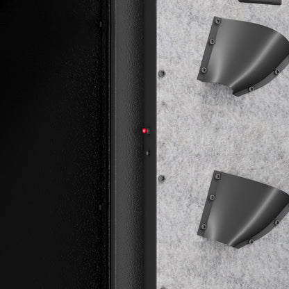 Rifle Safe, Biometric & Keypad Lock, Adjustable Gun Racks With Built In Alarm System