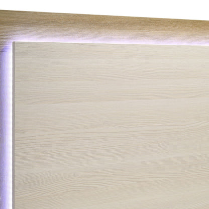 Lincoln - LED Panel Bed With Touch Light Headboard