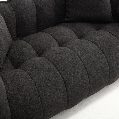 Cozy Beanbag Chair With High Resilience Foam Core For 2