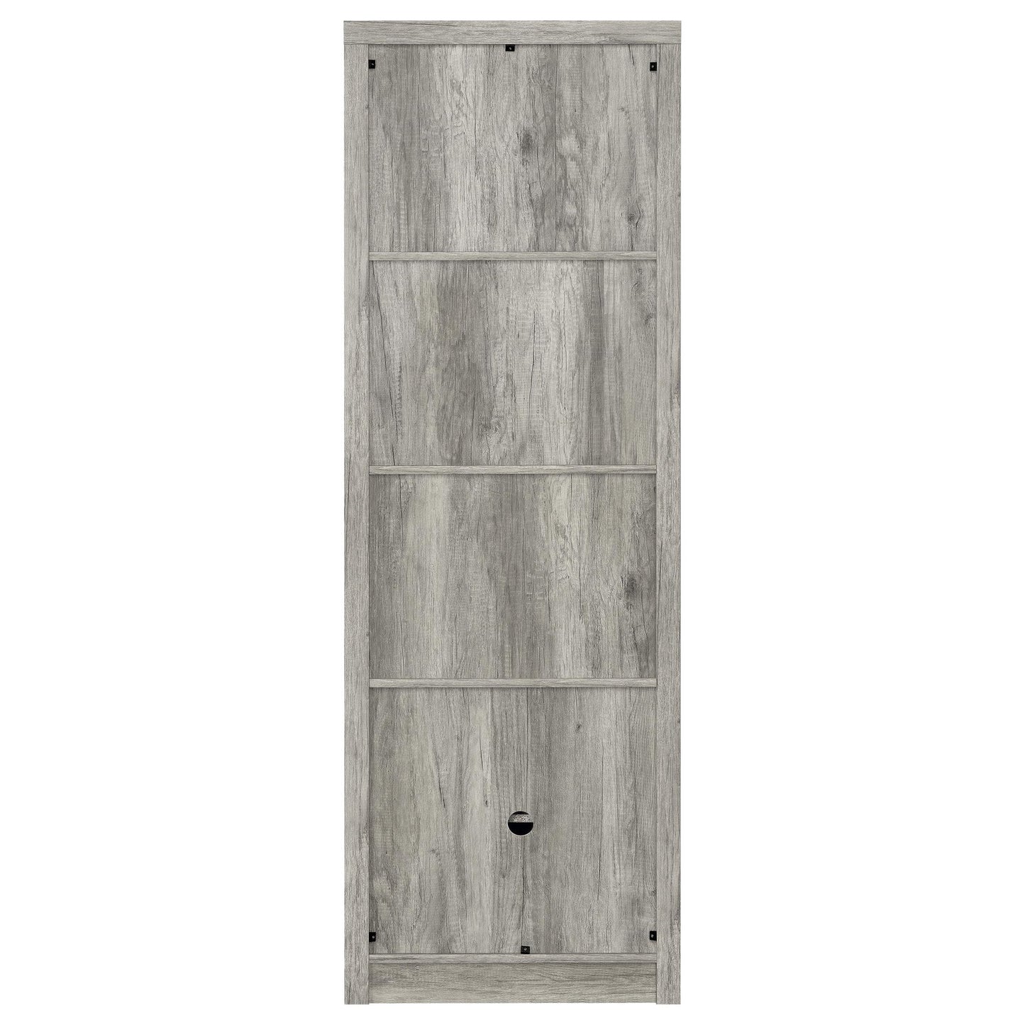 Conifer - 3 Shelf Media Tower - Gray
