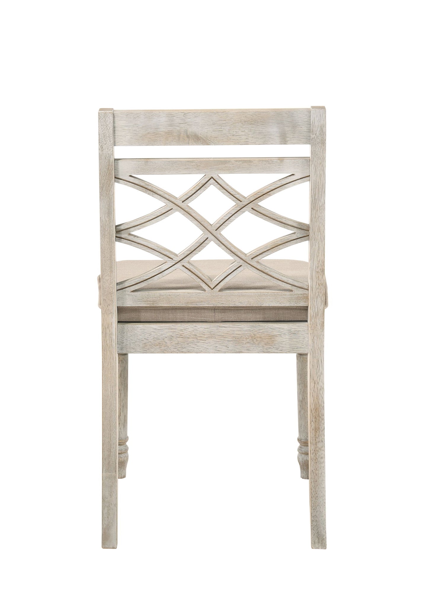 Havanna - Wide Chair With Cushion (Set of 2) - Off White