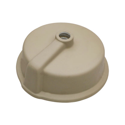 Ceramic Round Undermount Bathroom Sink With Overflow, European Style - White