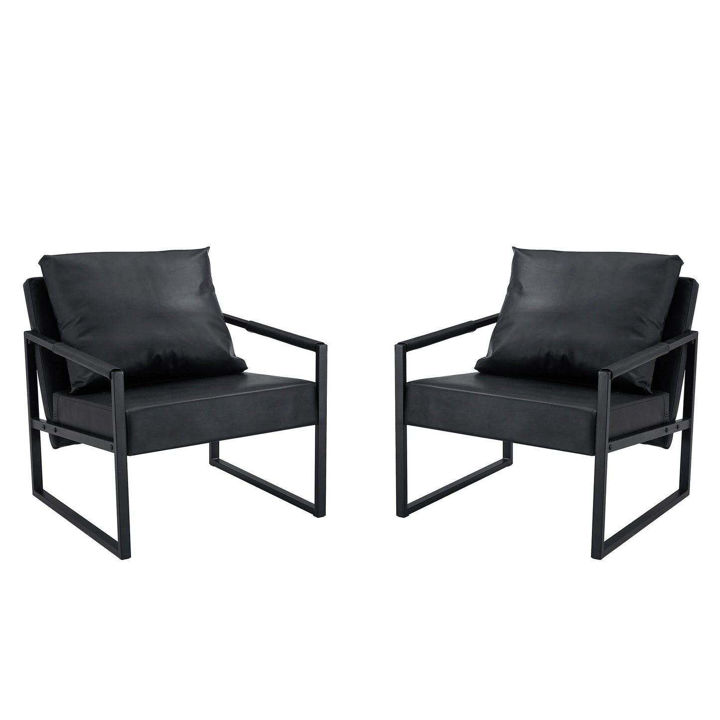 Classic And Metal Frame Sofa, Ergonomically Designed, A Perfect Blend Of Modern And Industrial Styles
