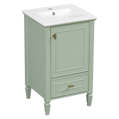 Retro Bathroom Vanity With Sink