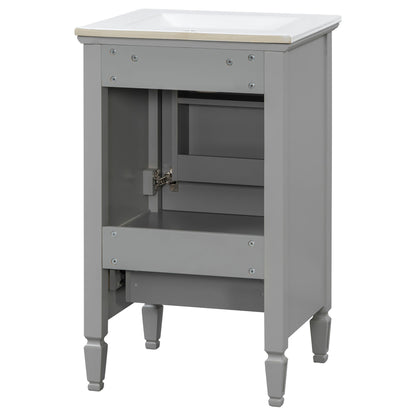 Retro Bathroom Vanity With Sink