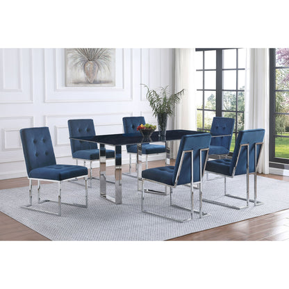 Forster - Rectangular Sintered Stone Dining Table - Gray