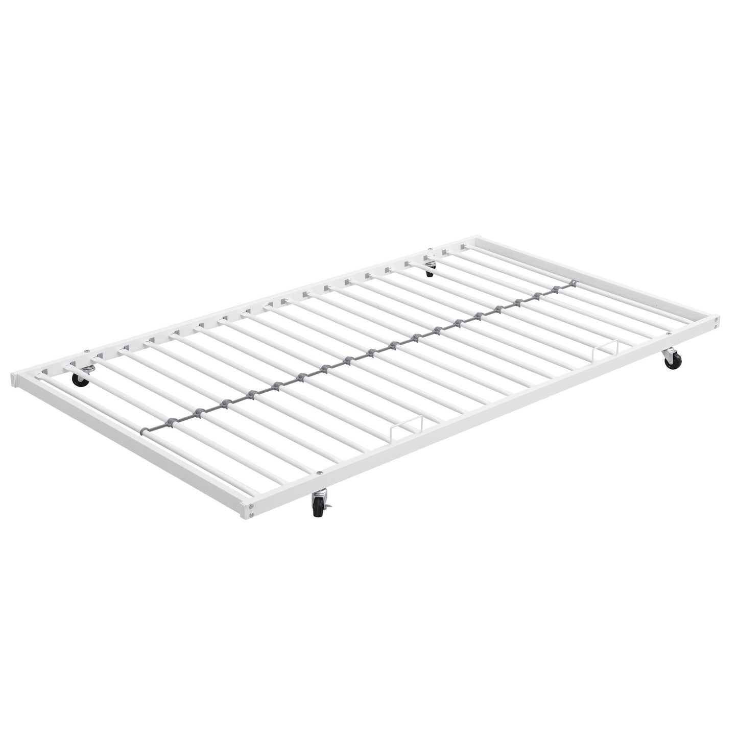 Modern Metal Bunk Bed With Dual Side Ladder And Metal Desig