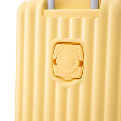 20" / 24" / 28" 3 Pieces / Set Spinner Wheel Luggage, Carry On Suitcase, With Cup Holder & USB Port & Phone Holder