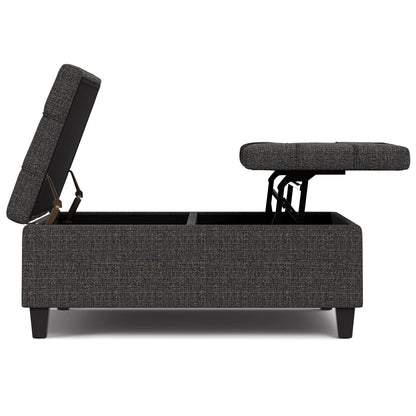 Harrison - Upholstered Coffee Table Storage Ottoman