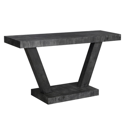 Vintage Distressed Wood Entryway Bench With 2 Tier Storage Cabinet
