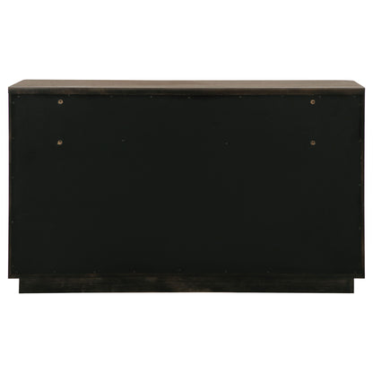 Moraga - 6 Drawer Dresser Cabinet - Ash Brown
