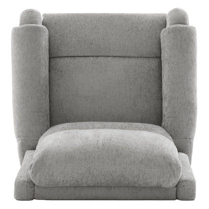 Manual Recliner Massage Chair With Swivel Rocker, 8 Massage Modes, Side Storage Pocket
