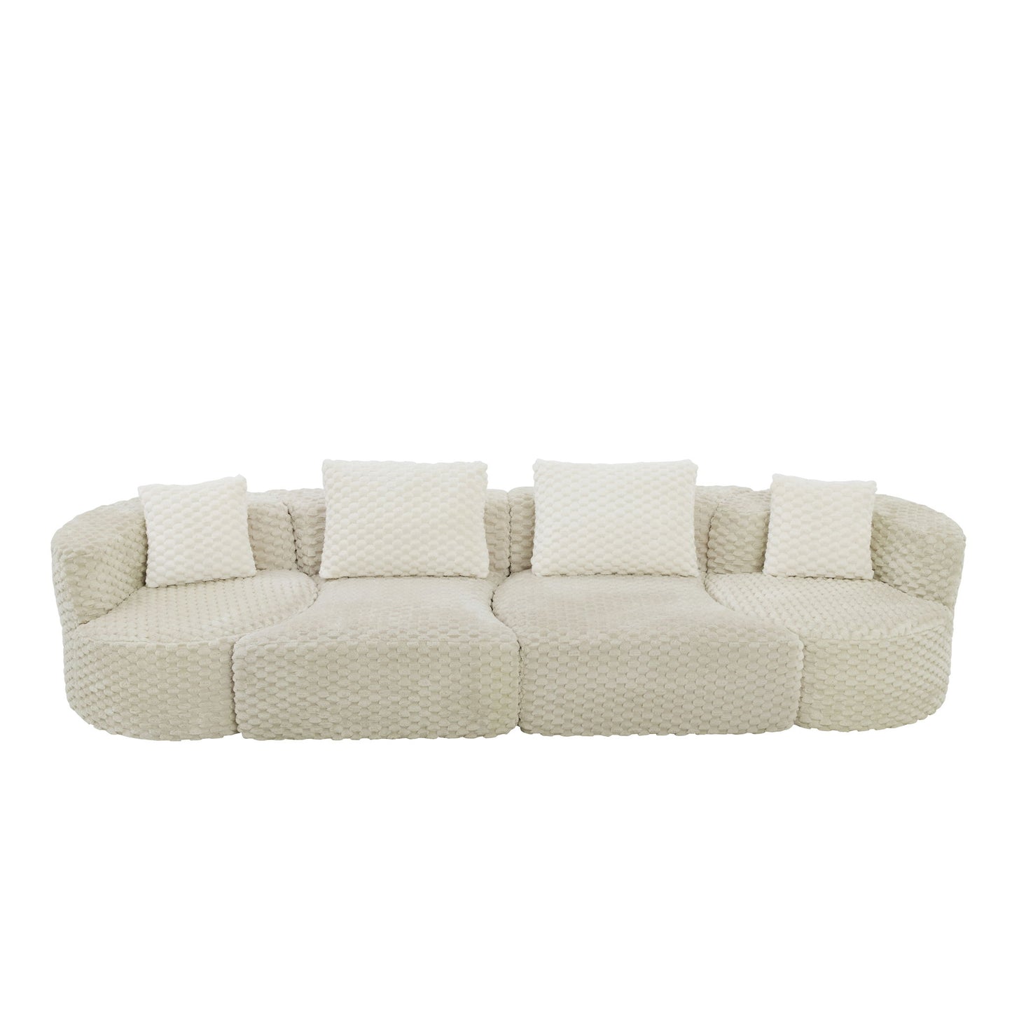 Modular Sectional Sofa With Free Combination Design