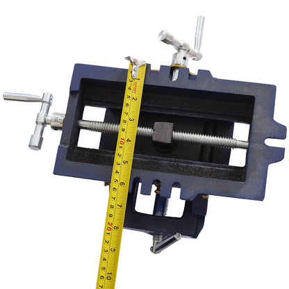 Industrial Quality Cross Slide Vise, Drill Press Metal Milling 2 Way X - Y